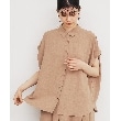 ザ ショップ ティーケー（ウィメン）(THE SHOP TK(Women))の【涼しい！/シワになりにくい/吸水速乾/洗える】フレンチ袖シャツブラウス7