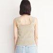 ザ ショップ ティーケー（ウィメン）(THE SHOP TK(Women))の【2点セット】透かしニットカーデ×タンクセット/洗える14