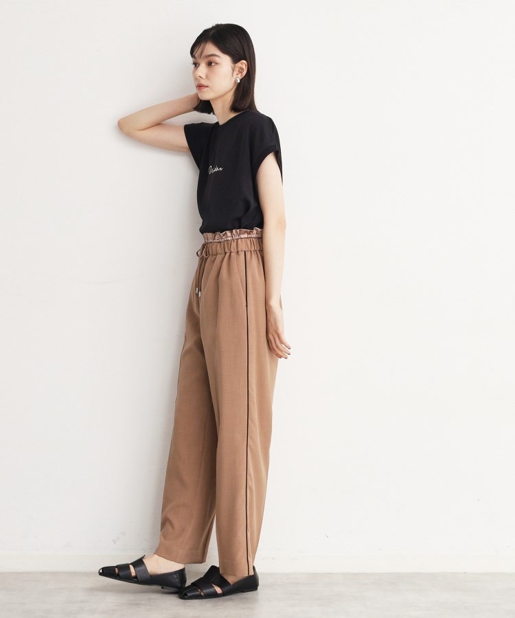 ザ ショップ ティーケー（ウィメン）(THE SHOP TK(Women))のリブ付きフハクTee8