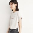ザ ショップ ティーケー（ウィメン）(THE SHOP TK(Women))のリブ付きフハクTee11