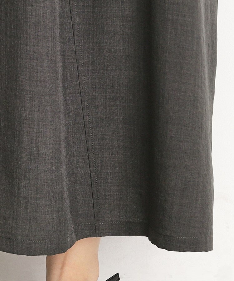 ザ ショップ ティーケー（ウィメン）(THE SHOP TK(Women))のギャザーストラップ麻調ワンピース6
