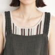 ザ ショップ ティーケー（ウィメン）(THE SHOP TK(Women))のギャザーストラップ麻調ワンピース4