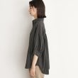 ザ ショップ ティーケー（ウィメン）(THE SHOP TK(Women))の麻調うしろギャザーブラウス2