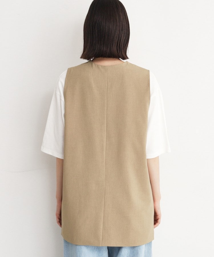 ザ ショップ ティーケー（ウィメン）(THE SHOP TK(Women))の【洗濯機OK】ノーカラージレ13