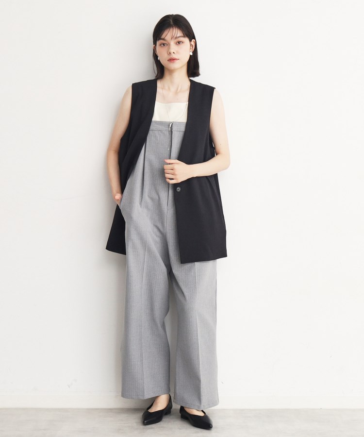 ザ ショップ ティーケー（ウィメン）(THE SHOP TK(Women))の【洗濯機OK】ノーカラージレ26