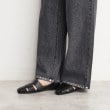 ザ ショップ ティーケー（ウィメン）(THE SHOP TK(Women))の【＠BAILA掲載】クリスタル＆箔プリントワイドデニムパンツ22