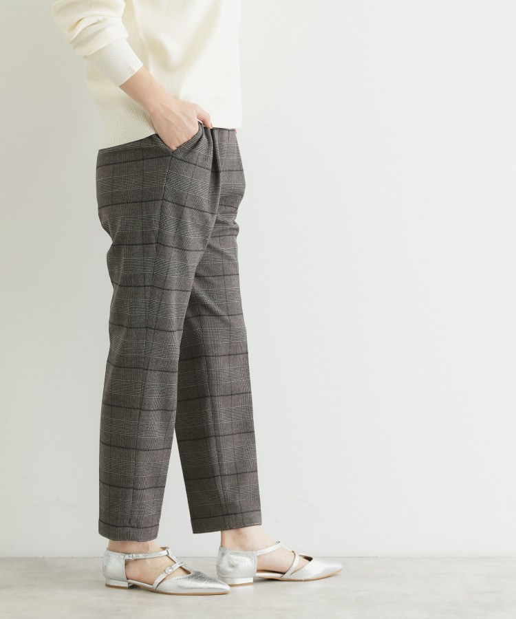 ザ ショップ ティーケー（ウィメン）(THE SHOP TK(Women))の【洗える】両面起毛テーパードパンツ17