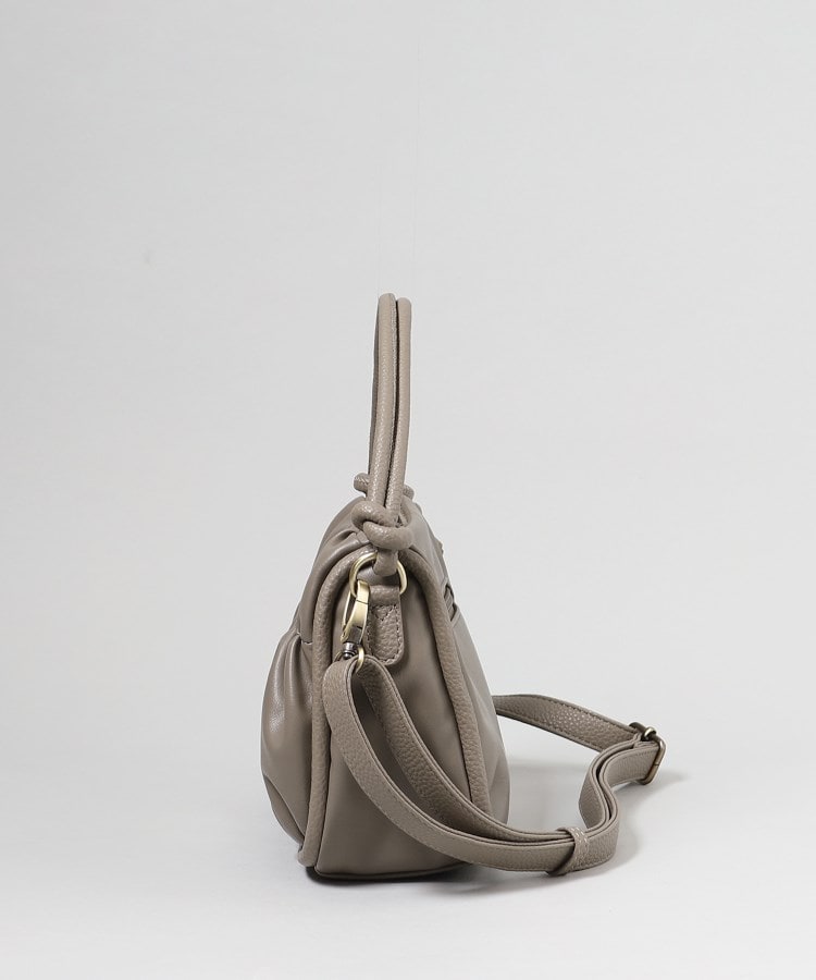 ザ ショップ ティーケー（ウィメン）(THE SHOP TK(Women))の【＠BAILA掲載】ギャザープレートFレザーBAG3