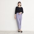 ザ ショップ ティーケー（ウィメン）(THE SHOP TK(Women))の【二の腕カバー/毛玉になりにくい/前後2WAY】袖スリットドルマンニット/洗える43