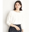 ザ ショップ ティーケー（ウィメン）(THE SHOP TK(Women))の【二の腕カバー/毛玉になりにくい/前後2WAY】袖スリットドルマンニット/洗える16