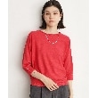 ザ ショップ ティーケー（ウィメン）(THE SHOP TK(Women))の【二の腕カバー/毛玉になりにくい/前後2WAY】袖スリットドルマンニット/洗える20