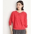 ザ ショップ ティーケー（ウィメン）(THE SHOP TK(Women))の【二の腕カバー/毛玉になりにくい/前後2WAY】袖スリットドルマンニット/洗える21