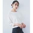 ザ ショップ ティーケー（ウィメン）(THE SHOP TK(Women))の【二の腕カバー/毛玉になりにくい/前後2WAY】袖スリットドルマンニット/洗える7