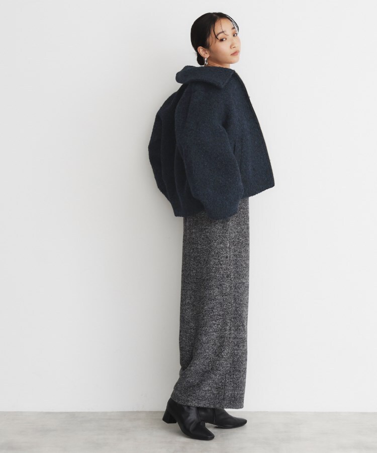 ザ ショップ ティーケー（ウィメン）(THE SHOP TK(Women))の【＠BAILA掲載】ビックカラー袖ボリュームジャケット/洗えるアウター11