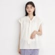 ザ ショップ ティーケー（ウィメン）(THE SHOP TK(Women))のネクタイ風ギャザーブラウス【洗濯機OK】1