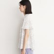 ザ ショップ ティーケー（ウィメン）(THE SHOP TK(Women))のギャザー半袖ブラウス【手洗い可】2