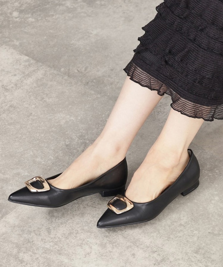 ザ ショップ ティーケー（ウィメン）(THE SHOP TK(Women))の【＠BAILA掲載】バックルパンプス7