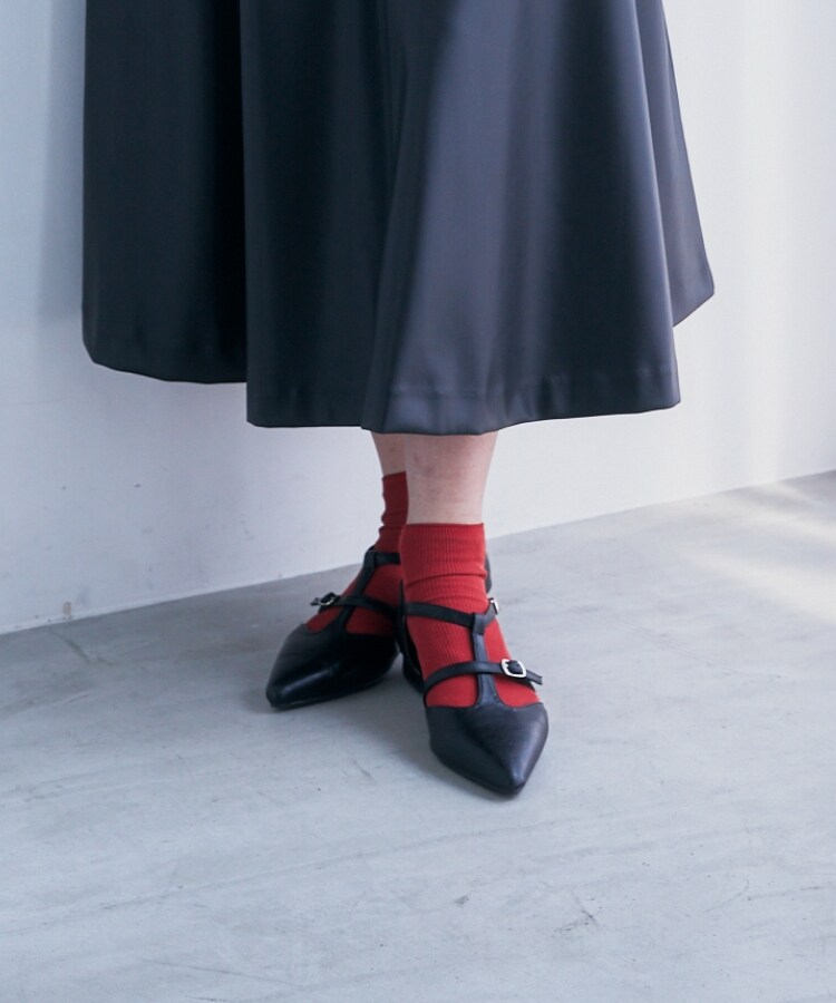 ザ ショップ ティーケー（ウィメン）(THE SHOP TK(Women))の【＠BAILA掲載】ダブルストラップパンプス1