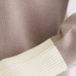 ザ ショップ ティーケー（ウィメン）(THE SHOP TK(Women))の【毛玉になりにくい／静電気防止】配色肩ボタンハイネックニット／洗える26