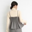 ザ ショップ ティーケー（ウィメン）(THE SHOP TK(Women))の【セットアップ可/洗える】パウダリーツイルビスチェ15