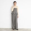 ザ ショップ ティーケー（ウィメン）(THE SHOP TK(Women))の【セットアップ可/洗える】パウダリーツイルビスチェ16