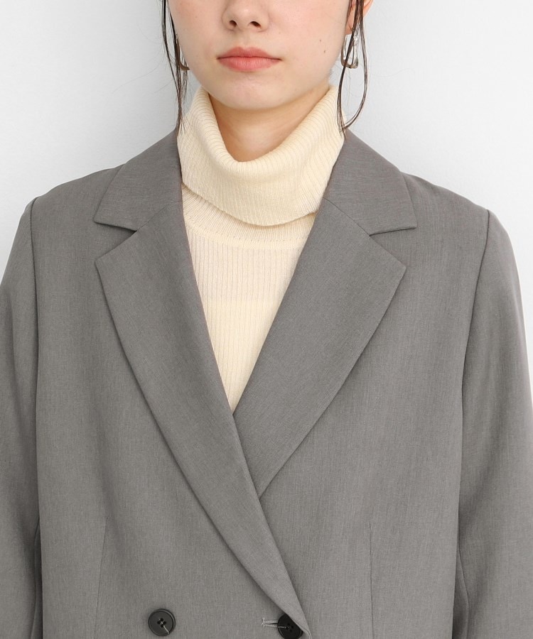 ザ ショップ ティーケー（ウィメン）(THE SHOP TK(Women))の【ヒルナンデス！で紹介】パウダリーツイルテーラード /セットアップ可/洗える29