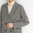 ザ ショップ ティーケー（ウィメン）(THE SHOP TK(Women))の【ヒルナンデス！で紹介】パウダリーツイルテーラード /セットアップ可/洗える30