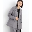 ザ ショップ ティーケー（ウィメン）(THE SHOP TK(Women))の【ヒルナンデス！で紹介】パウダリーツイルテーラード /セットアップ可/洗える20
