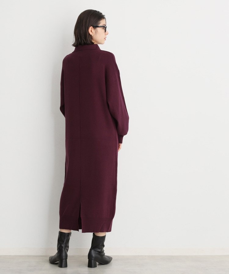 ザ ショップ ティーケー（ウィメン）(THE SHOP TK(Women))の【毛玉になりにくい/静電気防止】ハーフジップワンピース/洗える18
