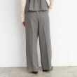 ザ ショップ ティーケー（ウィメン）(THE SHOP TK(Women))の【セットアップ可/洗える】パウダリーツイルワイドパンツ17