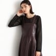 ザ ショップ ティーケー（ウィメン）(THE SHOP TK(Women))の【スタイルアップが叶う】フィット＆フレア合皮ジャンスカ11