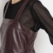 ザ ショップ ティーケー（ウィメン）(THE SHOP TK(Women))の【スタイルアップが叶う】フィット＆フレア合皮ジャンスカ19