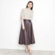 ザ ショップ ティーケー（ウィメン）(THE SHOP TK(Women))の合皮フレアスカート13