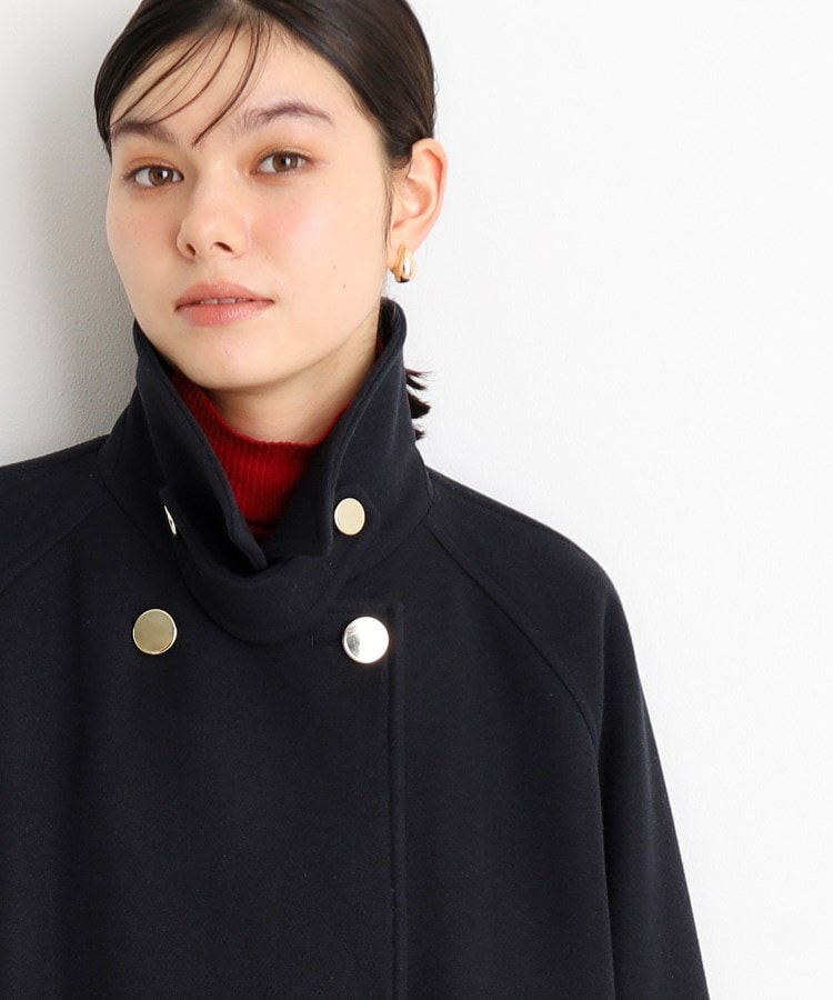 ザ ショップ ティーケー（ウィメン）(THE SHOP TK(Women))の【＠BAILA掲載】【着映えアウター】フェイクウールスタンドコート37