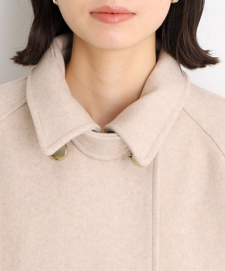 ザ ショップ ティーケー（ウィメン）(THE SHOP TK(Women))の【＠BAILA掲載】【着映えアウター】フェイクウールスタンドコート47