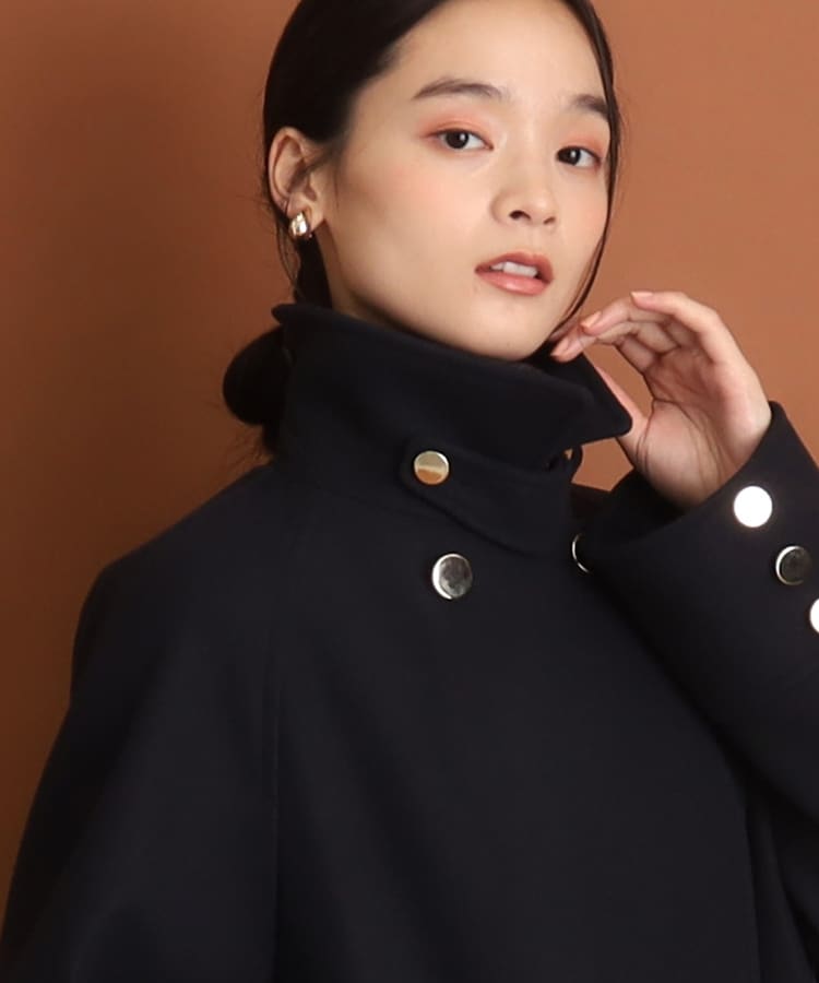 ザ ショップ ティーケー（ウィメン）(THE SHOP TK(Women))の【＠BAILA掲載】【着映えアウター】フェイクウールスタンドコート7