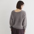 ザ ショップ ティーケー（ウィメン）(THE SHOP TK(Women))の【＠BAILA掲載】【前後2way】フェザーニット/洗える28