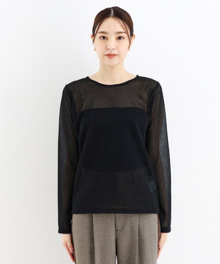 ラメシアーパワーネットプルオーバー(カットソー) | THE SHOP ラメシアーパワーネットプルオーバー(カットソー) | THE SHOP
