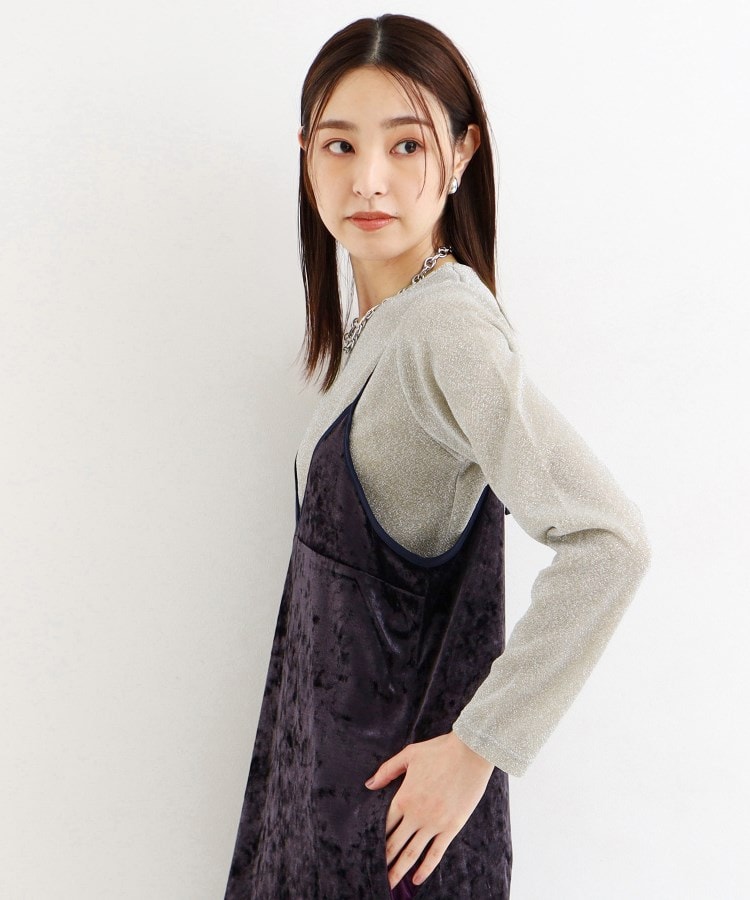 ザ ショップ ティーケー（ウィメン）(THE SHOP TK(Women))のラメシアーパワーネットプルオーバー10