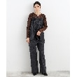 ザ ショップ ティーケー（ウィメン）(THE SHOP TK(Women))のラメシアーパワーネットプルオーバー6
