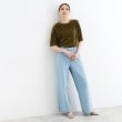 ザ ショップ ティーケー（ウィメン）(THE SHOP TK(Women))の【ヒルナンデス！で紹介】ベロア5分袖プルオーバー/洗える16
