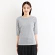 ザ ショップ ティーケー（ウィメン）(THE SHOP TK(Women))の【腕周りカバー】５分袖スリットラメ/洗える13