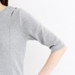 ザ ショップ ティーケー（ウィメン）(THE SHOP TK(Women))の【腕周りカバー】５分袖スリットラメ/洗える18