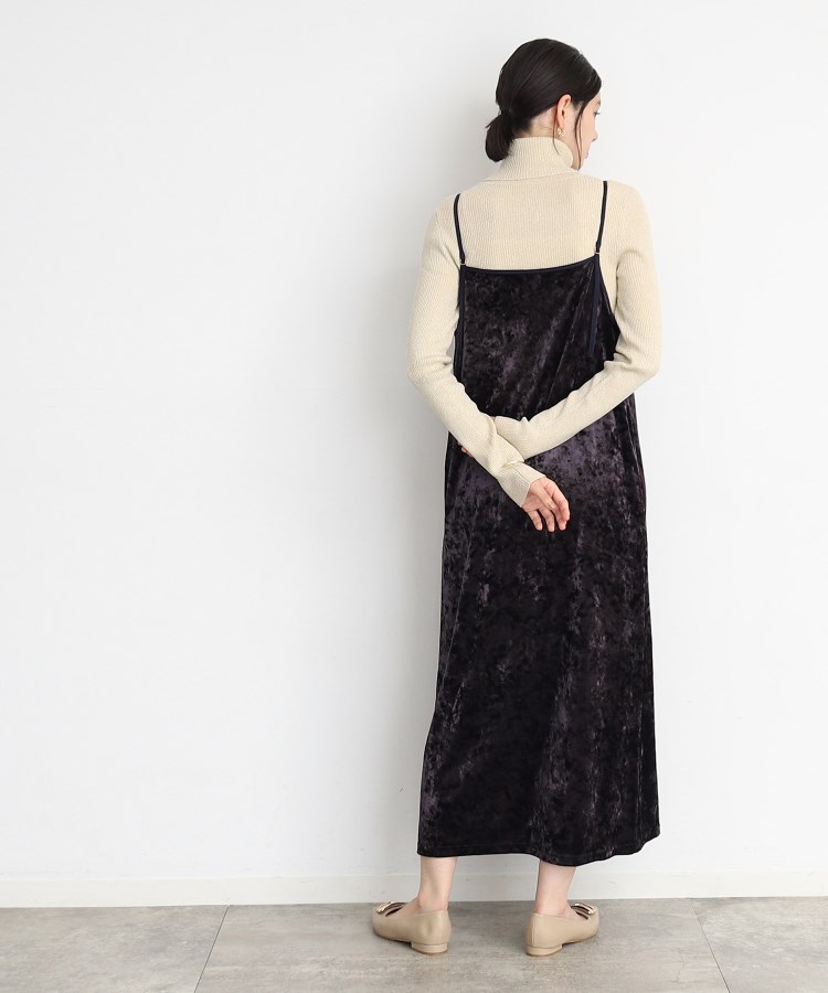 ザ ショップ ティーケー（ウィメン）(THE SHOP TK(Women))のクラッシュベロア2WAYキャミワンピース19