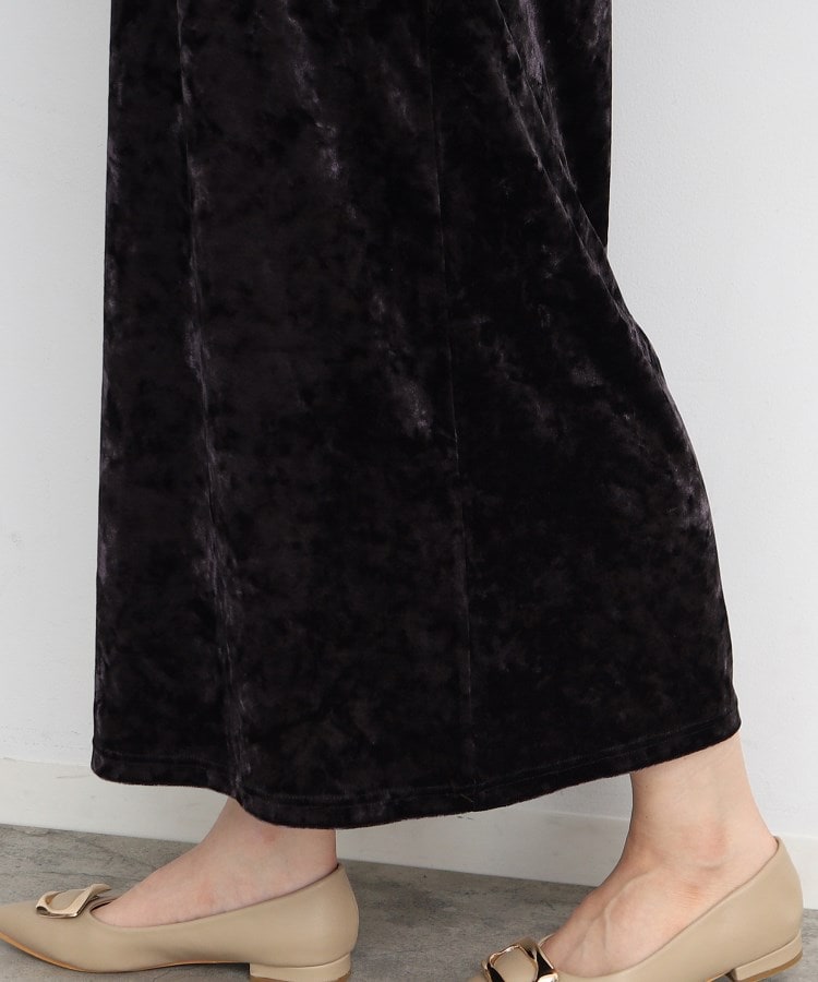 ザ ショップ ティーケー（ウィメン）(THE SHOP TK(Women))のクラッシュベロア2WAYキャミワンピース31