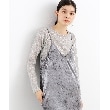 ザ ショップ ティーケー（ウィメン）(THE SHOP TK(Women))のクラッシュベロア2WAYキャミワンピース8