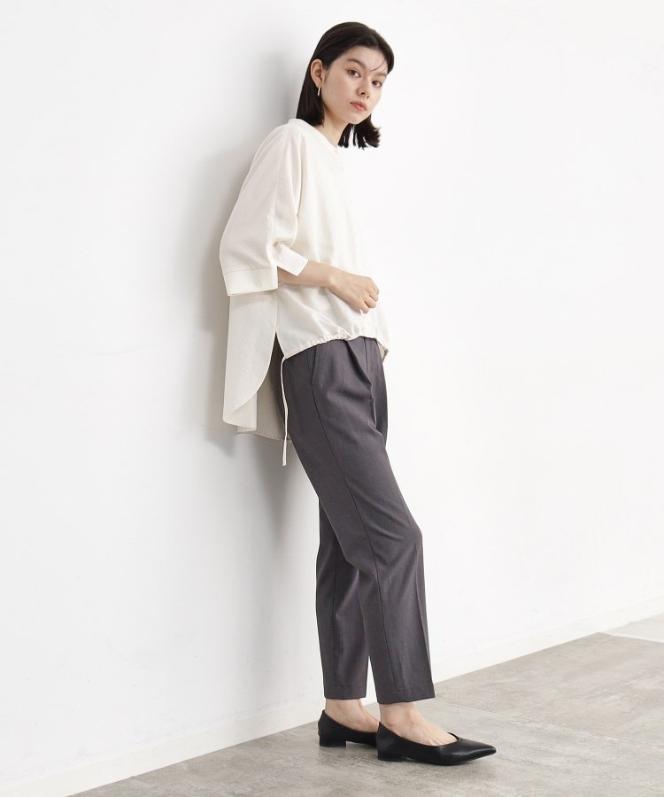 ザ ショップ ティーケー（ウィメン）(THE SHOP TK(Women))の【魅せる体形カバー服】ドロストドルマンブラウス/洗える5