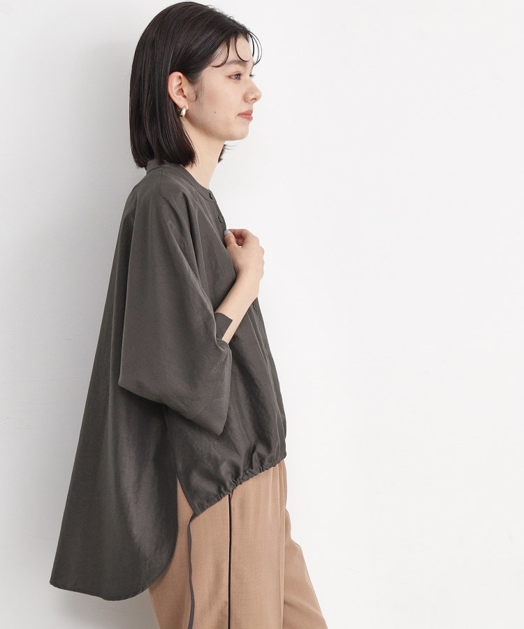 ザ ショップ ティーケー（ウィメン）(THE SHOP TK(Women))の【魅せる体形カバー服】ドロストドルマンブラウス/洗える13