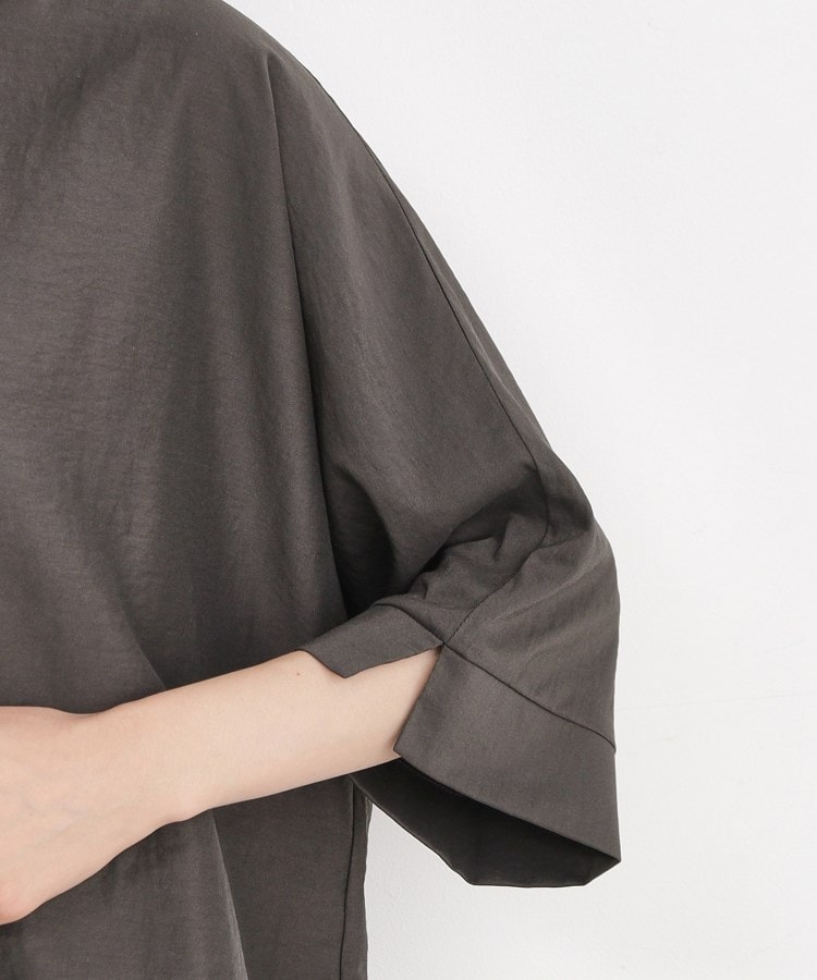 ザ ショップ ティーケー（ウィメン）(THE SHOP TK(Women))の【魅せる体形カバー服】ドロストドルマンブラウス/洗える23
