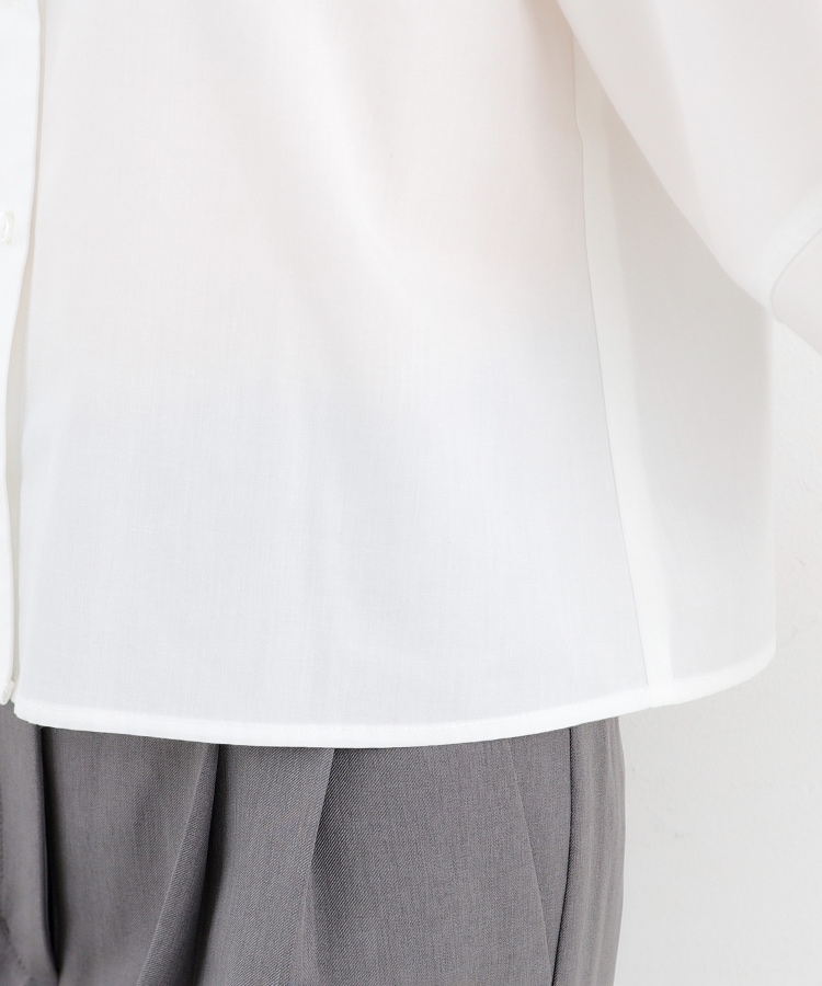 ザ ショップ ティーケー（ウィメン）(THE SHOP TK(Women))の【＠BAILA掲載】袖コクーンシャツ/洗濯機OK24